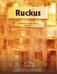 Ruckus Concert Band sheet music cover Thumbnail
